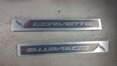 2014 Corvette C7 Left And Right Door Sill Plates